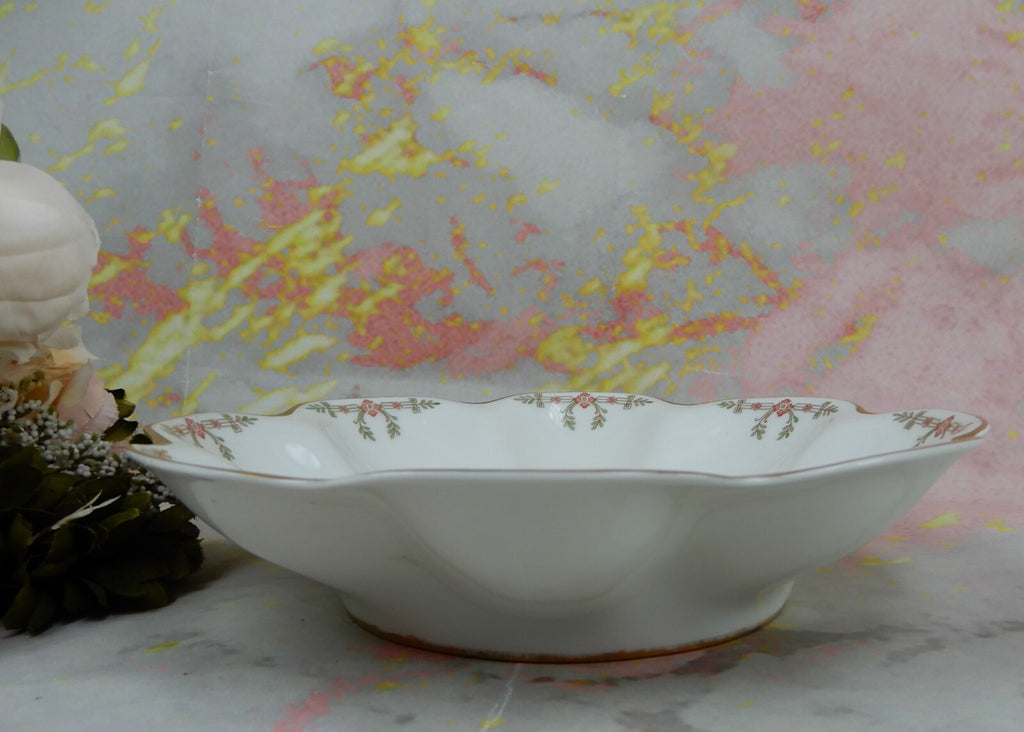 Vintage Haviland Limoges Schleiger 580 Pattern Scalloped Edge
