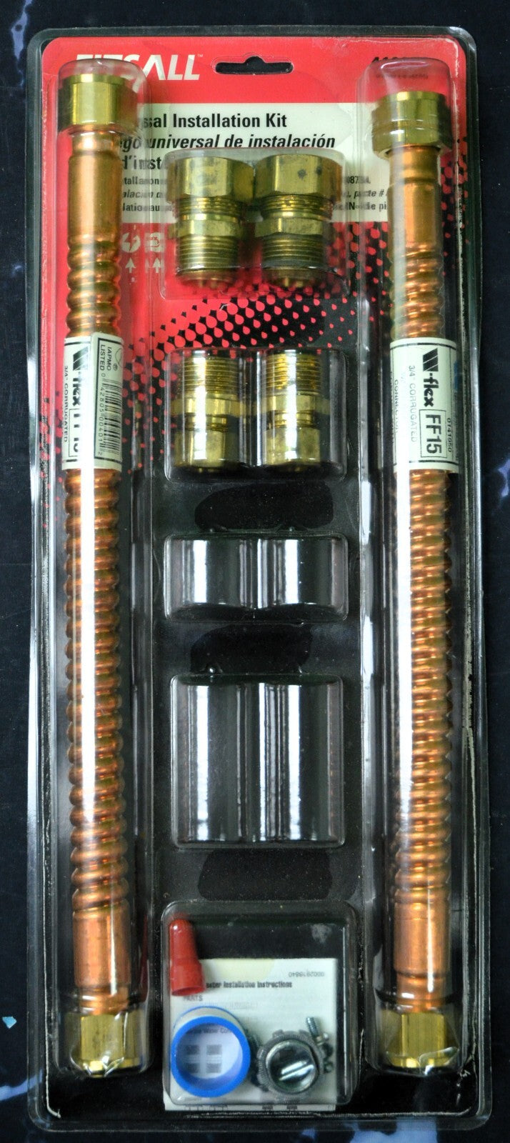 FITSALL 41000A Universal Installation Kit (For Water Heater)