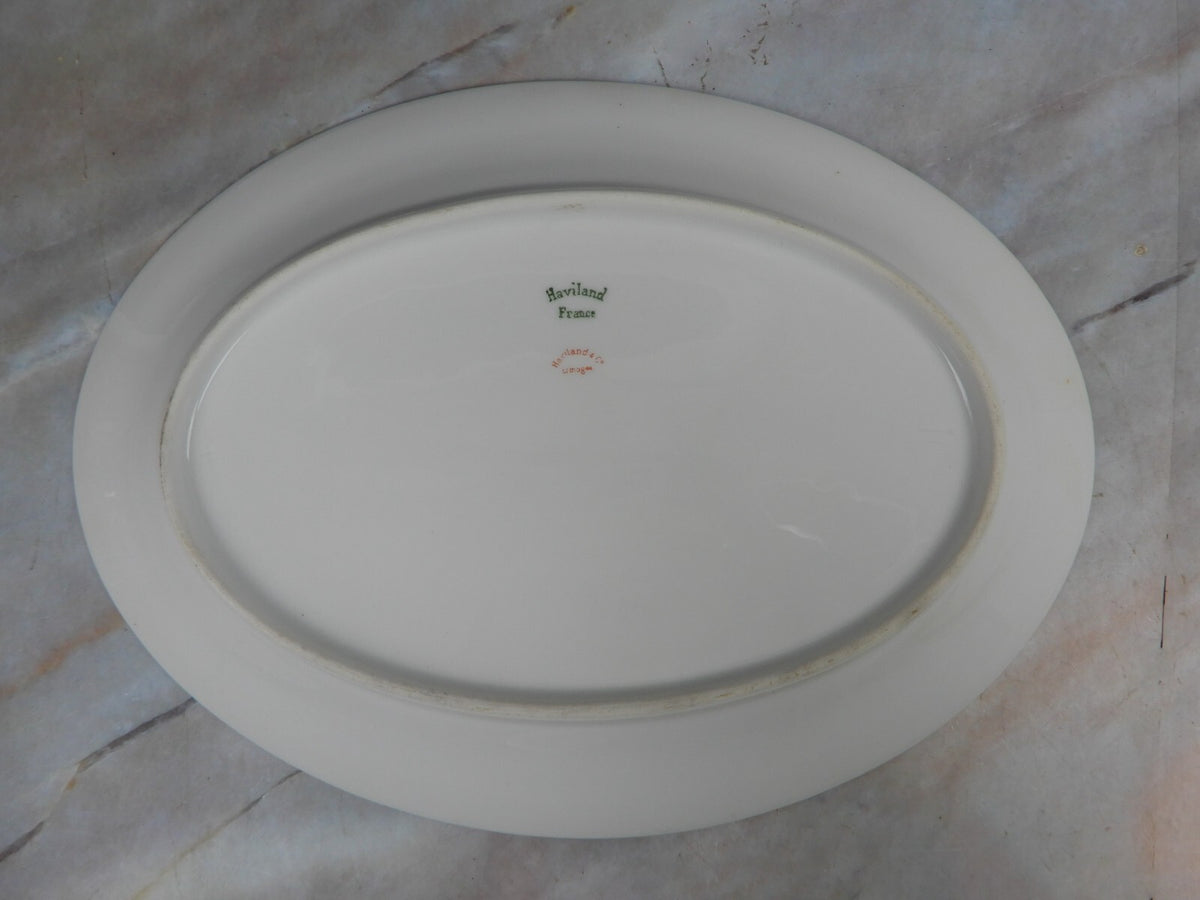 Set of 3 Vintage Platters Haviland Limoges Schleiger 61l Pattern