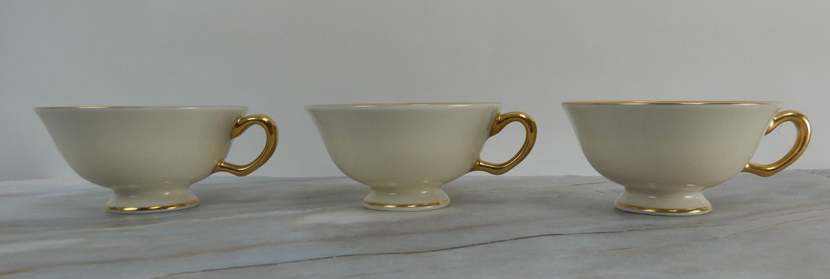 Set of 3 Vintage Lenox Westchester Replacemet Cups NO SAUCERS