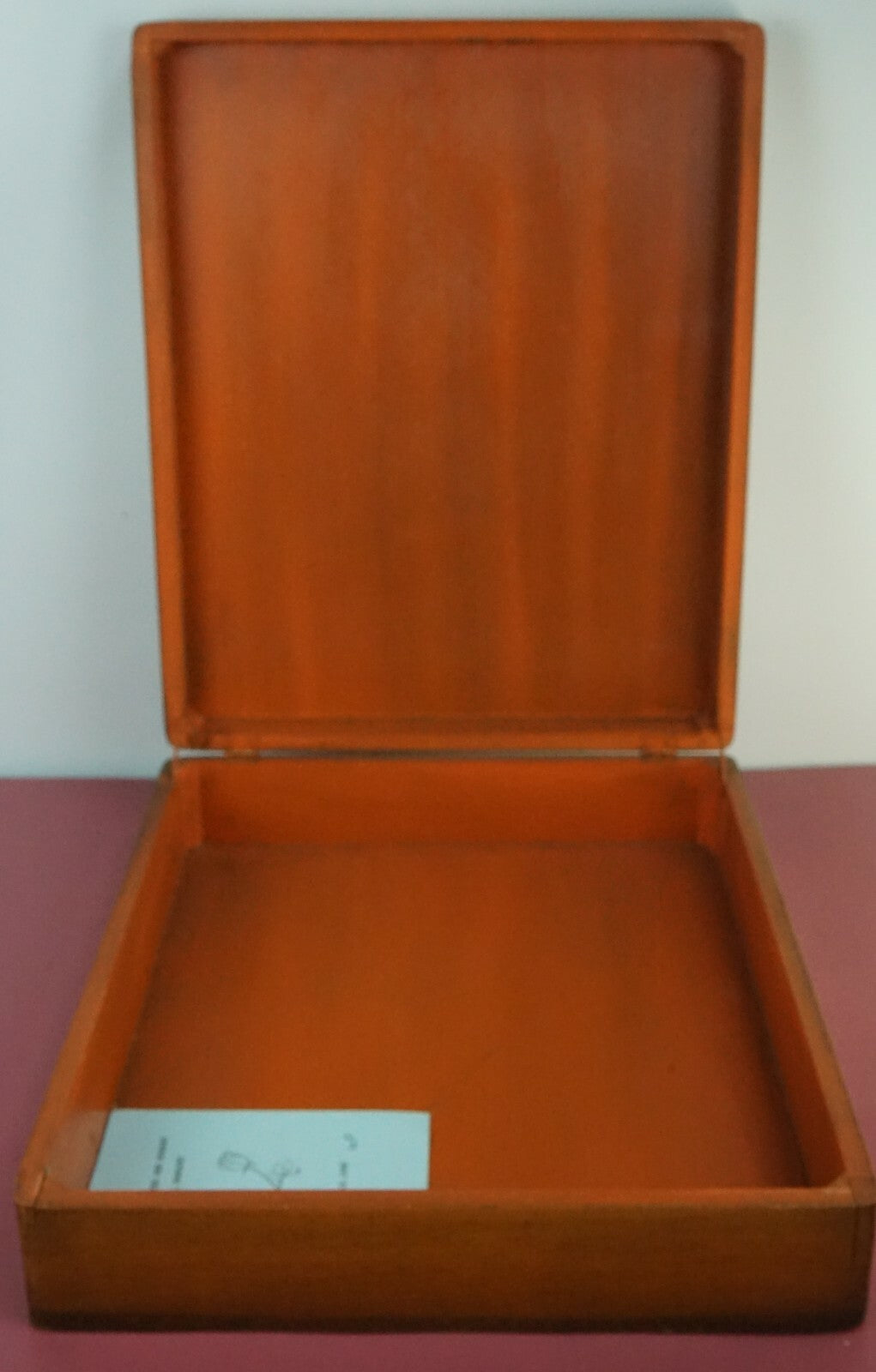 Vintage Fleur-de-lis Box with Print of Jerome Bonaparte Wooden Box
