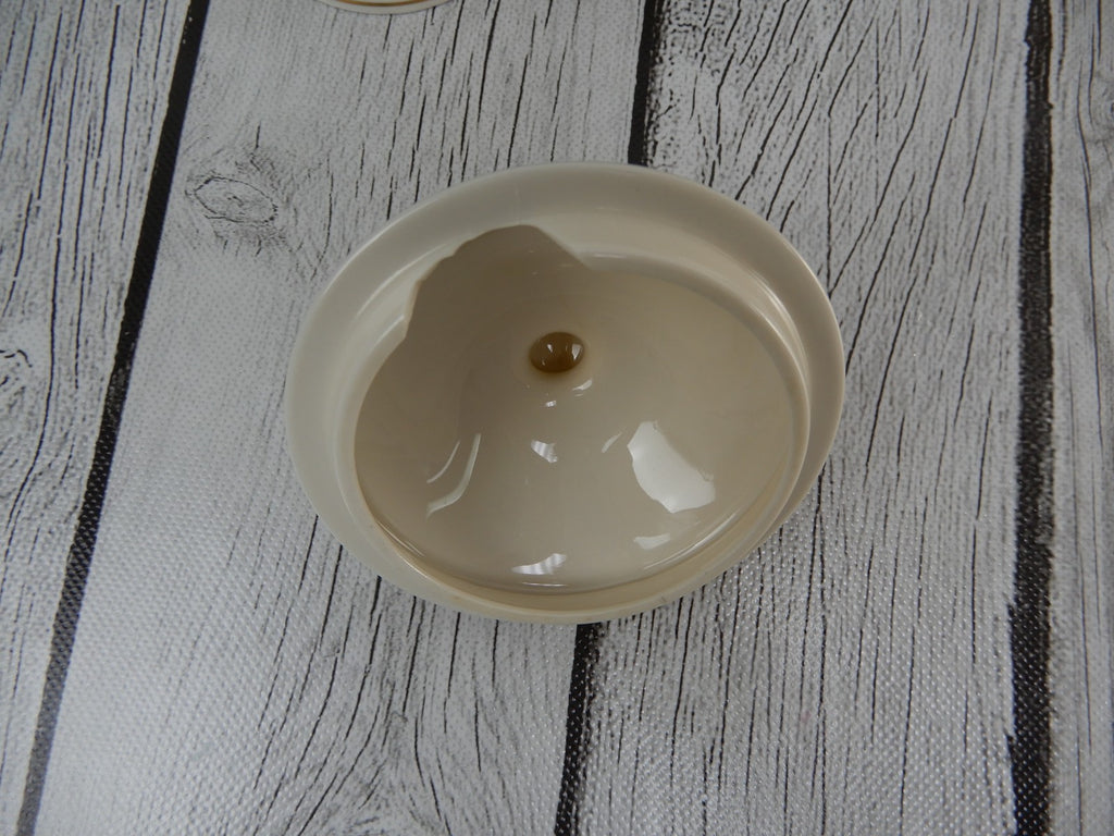 Vintage Pickard Gold Horizon~ Round Bowl, Creamer and Sugar Bowl Made in U.S.A.
