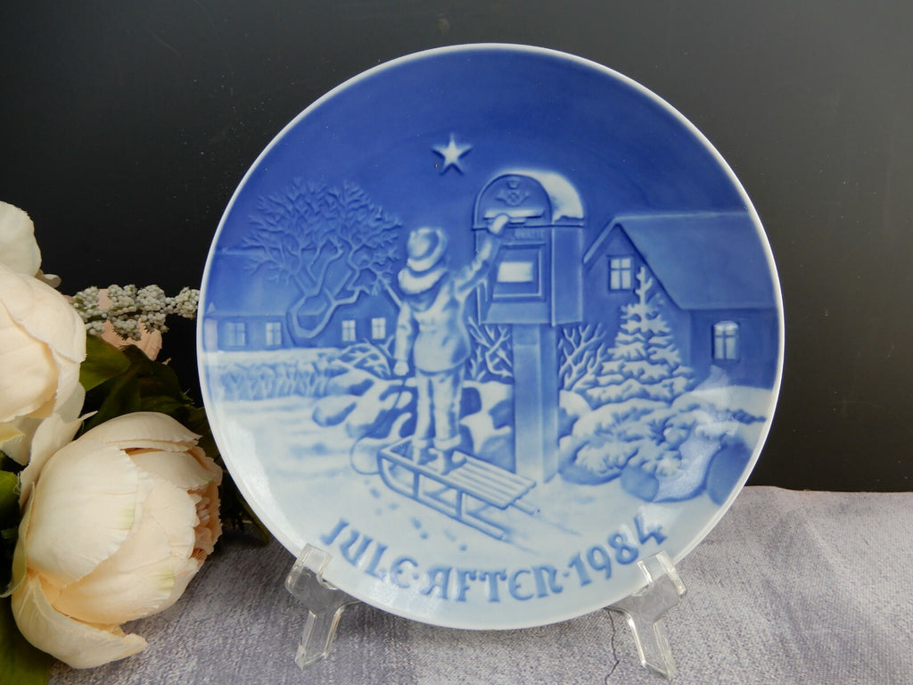 Set Of 5 Bing & Grondahl 1980-84 Annual Holiday Christmas Decorative Plates