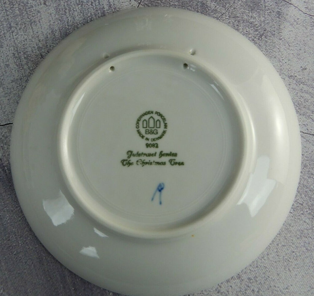 Set Of 5 Bing & Grondahl 1980-84 Annual Holiday Christmas Decorative Plates