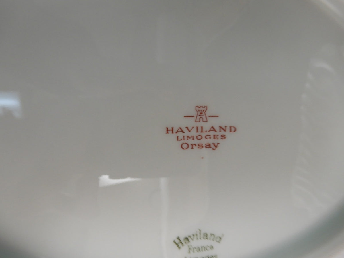 Vintage Haviland Limoges "Orsay" Made in France 15-3/4" Platter &Two Oval Bowls