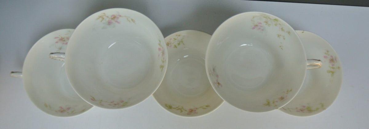 Theodore Haviland Limoges France Set of 5~ Cups No Saucers