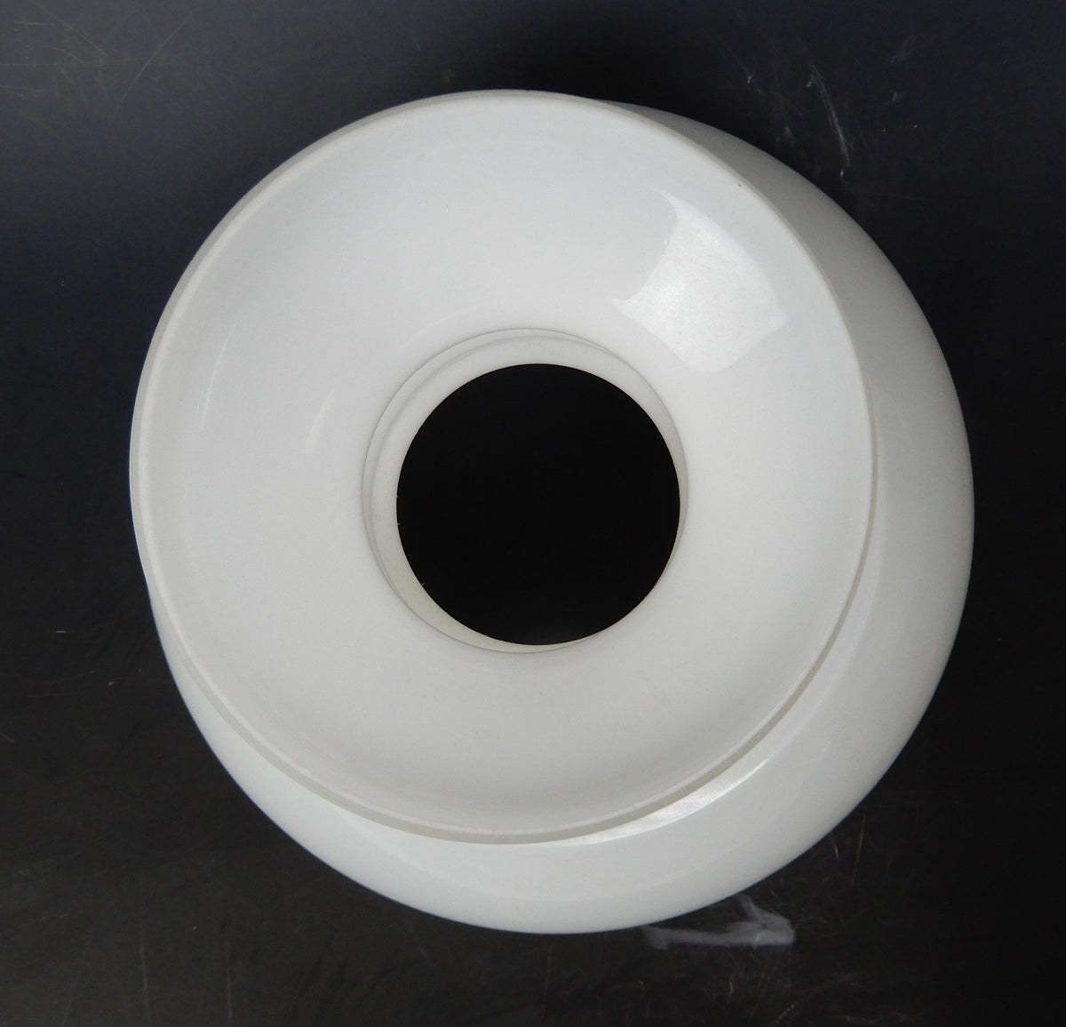 Vintage White Milk Glass Replacement Lamp Shade 7-1/4" Tall