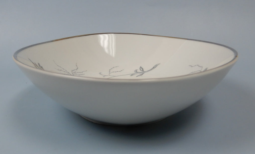 Vintage Eschenbach Bavaria Barronet China "Silver Arbor" Serving Bowl