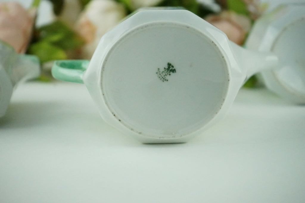 C. Tielsch  Altwasser Silesia Small Teapot,Creamer and Sugar Bowl