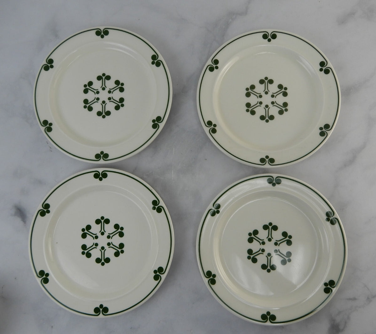 Vintage Shenango China Ware New Castle, Pa Set of 4 Cups,4 Saucers,4 Plates