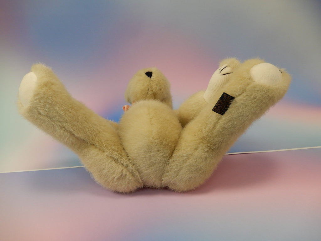 Vintage Boyd’s Bubba Bear Betty Lou Plush 1990-95 Jointed Teddy Bear 16"