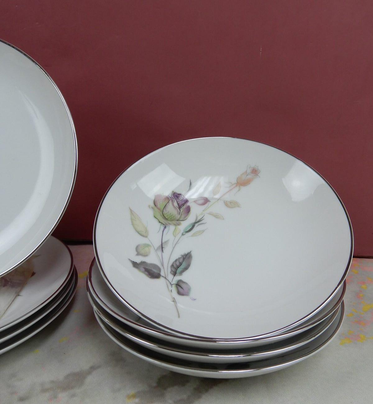 Vintage 20 Piece Style House Fine China "Lori" 4 Place Setting Made in Japan