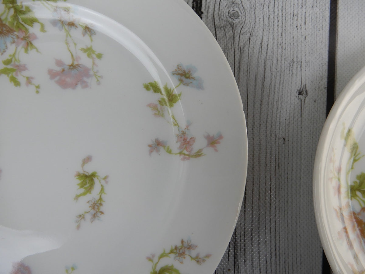 Vintage Haviland Limoges Schleiger 79 Set of 8 Pieces with CHIPS