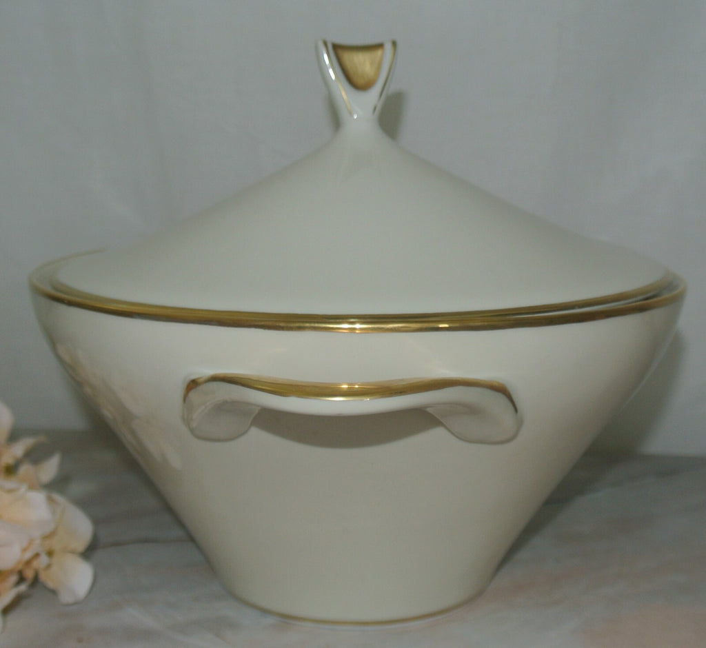 Vintage Winterling Marktleuthen Bavaria Soup Tureen Cream Color No Ladle
