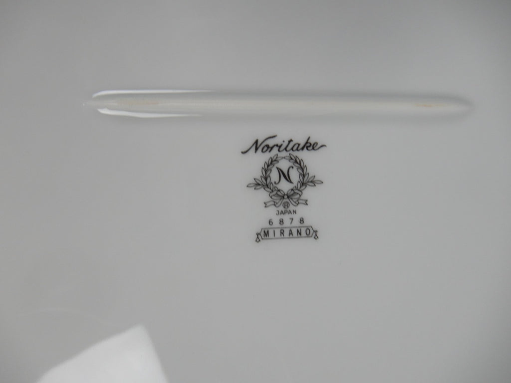 Vintage Set of Noritake "Mirano" 6878- 14" Platter, Oval Bowl,Gravy Boat