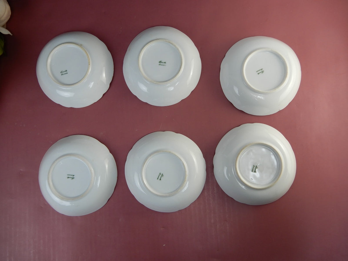 Vintage Set of 6 "Favorite Bavaria"  Dessert Bowls Hand Painted