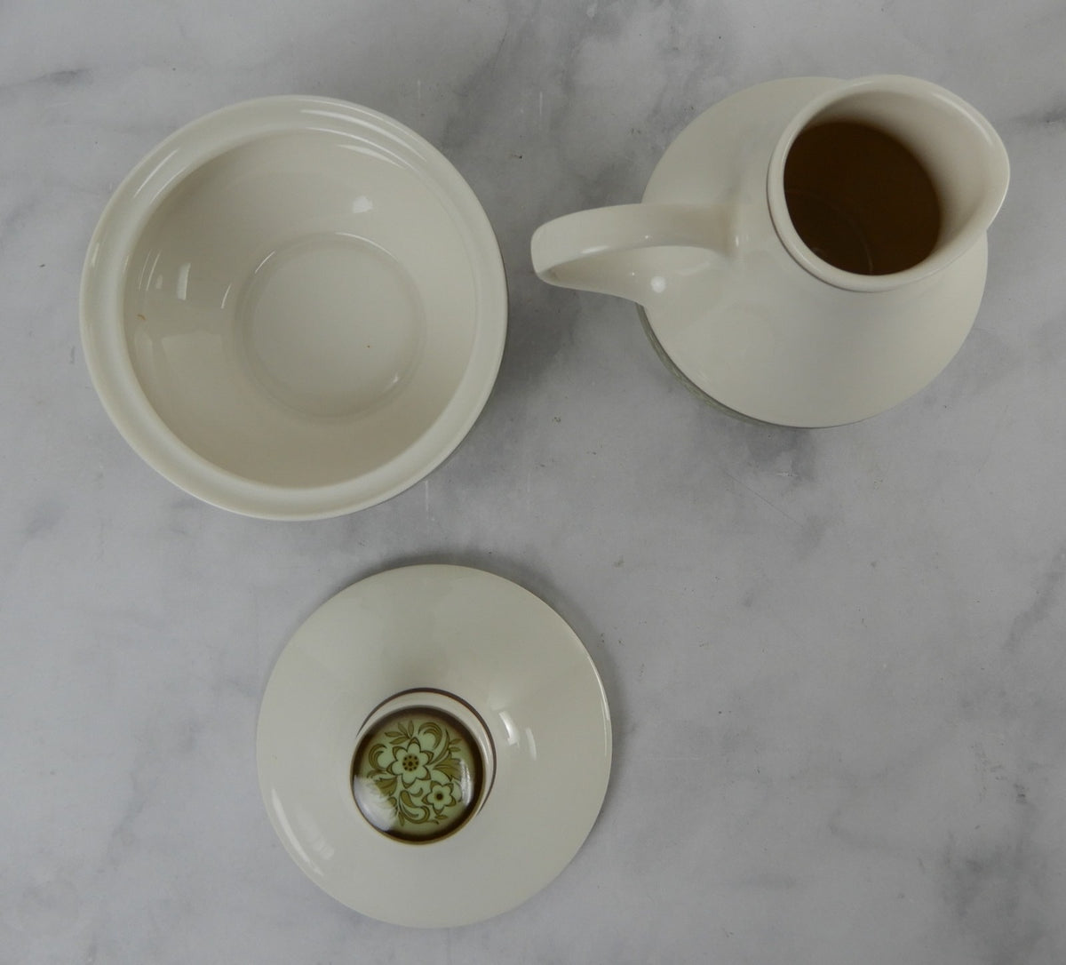 Noritake Expression China Japan "Moon Valley" Creamer and Sugar Bowl