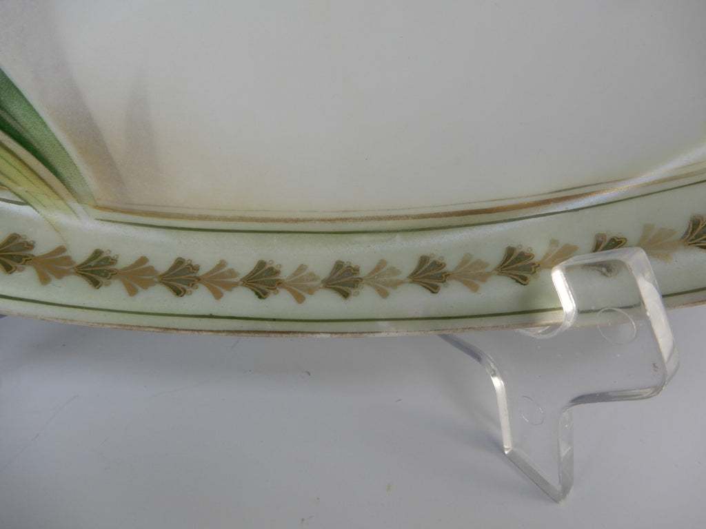 RS Prussia Reinhold Schlegelmilch Tillowitz Porcelain 11" Oval Shallow Tray