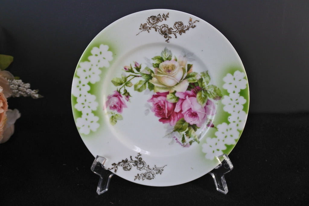 Lot Of 5 Vintage Weiman Porcelain Dessert Plates G. Weigmand Made In Germany