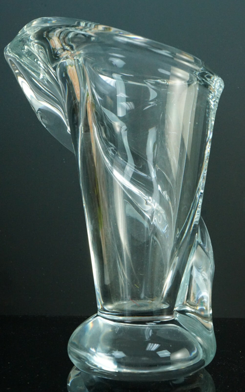Mid-century Modern Vannes France Art Glass Vase
