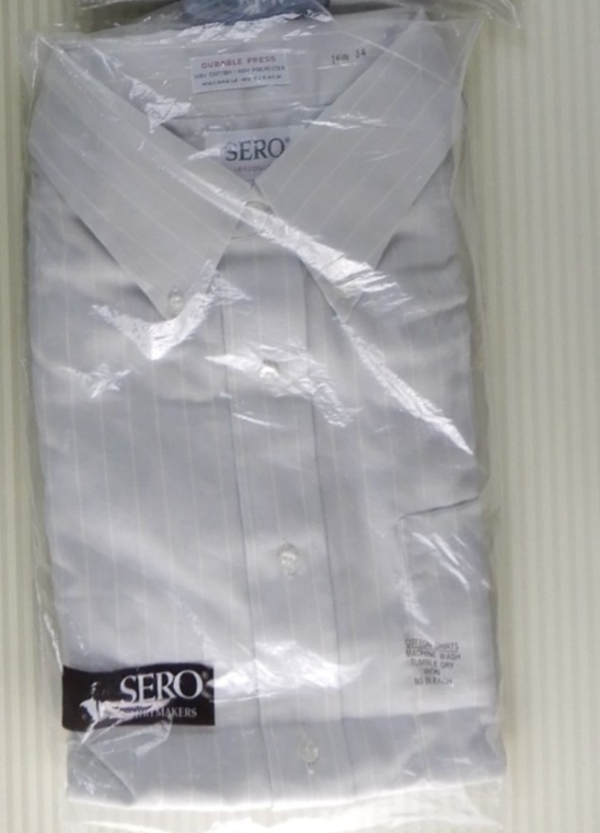New 3 Long Sleeves One Short Sleeve Shirts Men's 16-1/2 -35 and 34 Lot of 4