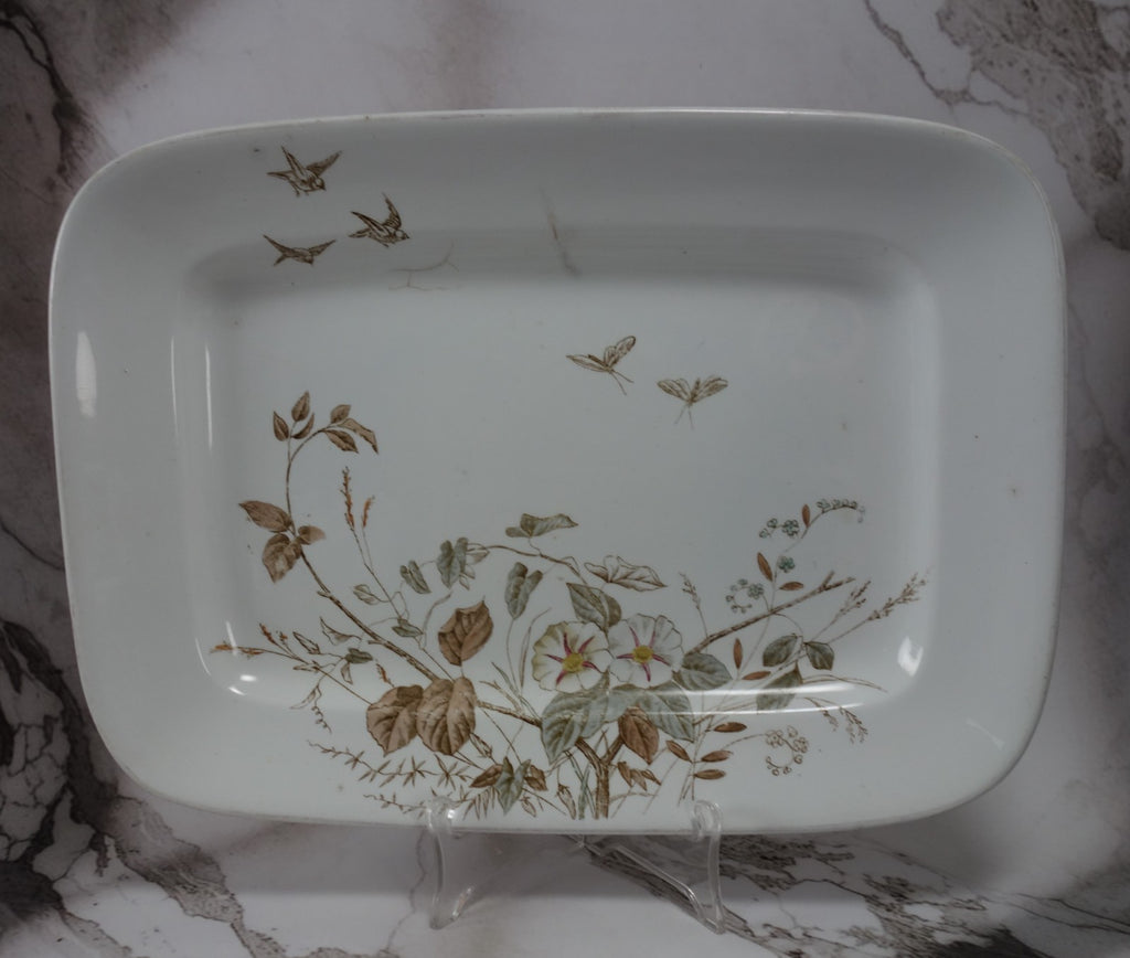 Antique Royal Ironstone China Alfred Meakin, England 15-3/4" Platter