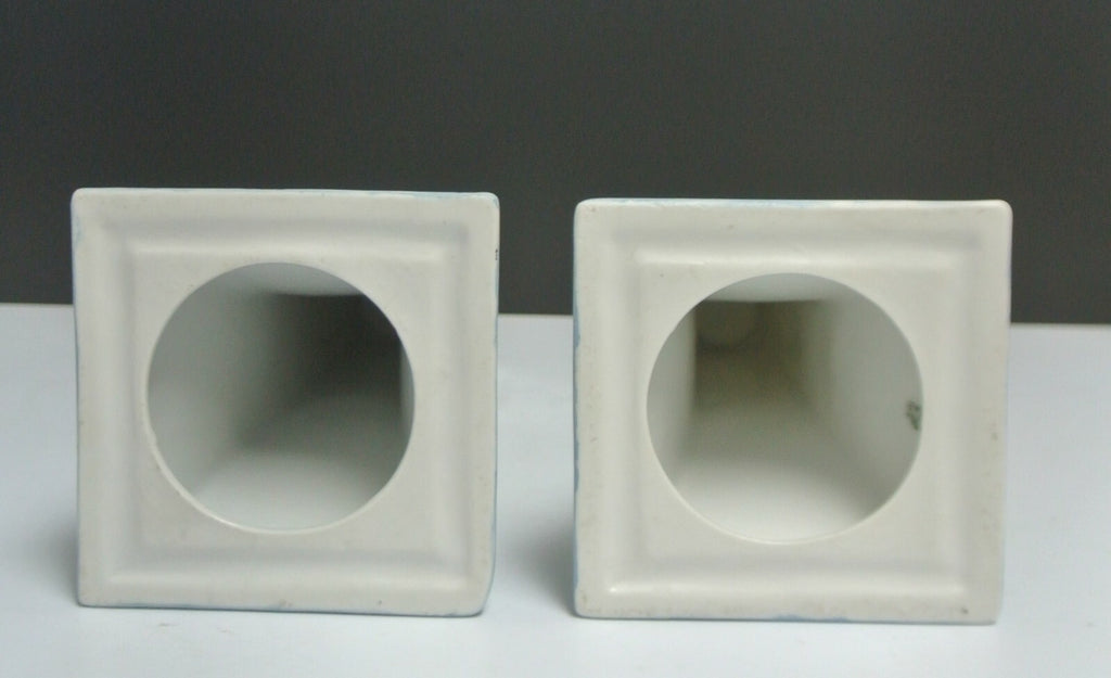 Oscar&Edgar Gutherz(O. &. E. G)Royal Austria Hand Painted Candle Holders 8-3/4"