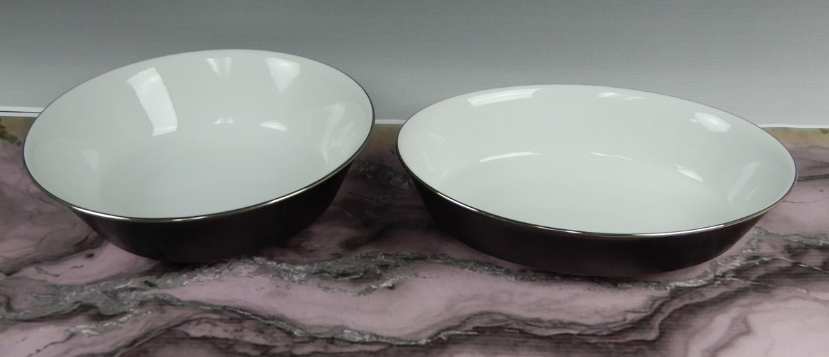Vintage Set of Noritake "Mirano" 6878- Oval and Round Serving Bowls