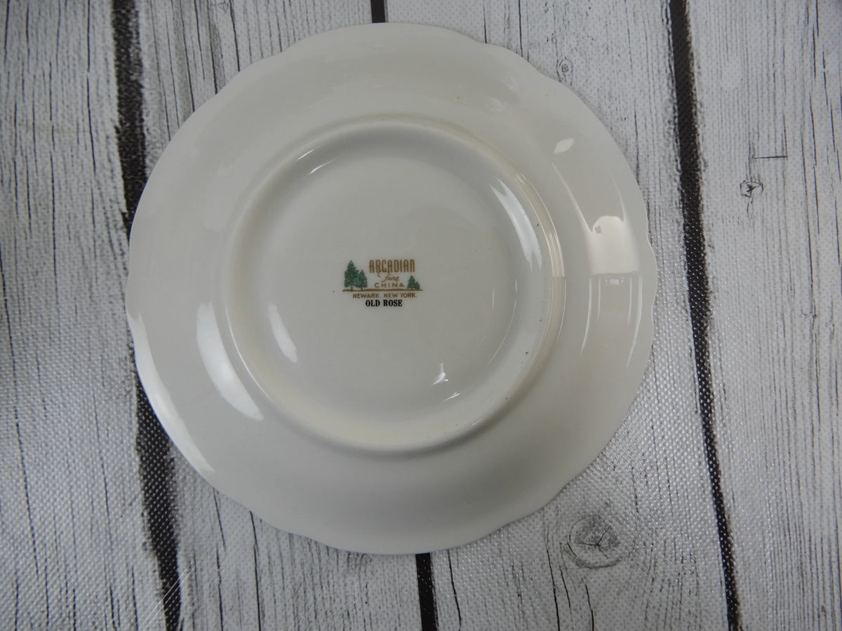 26 Piece Place Setting Arcadian Fine China "Old Rose"