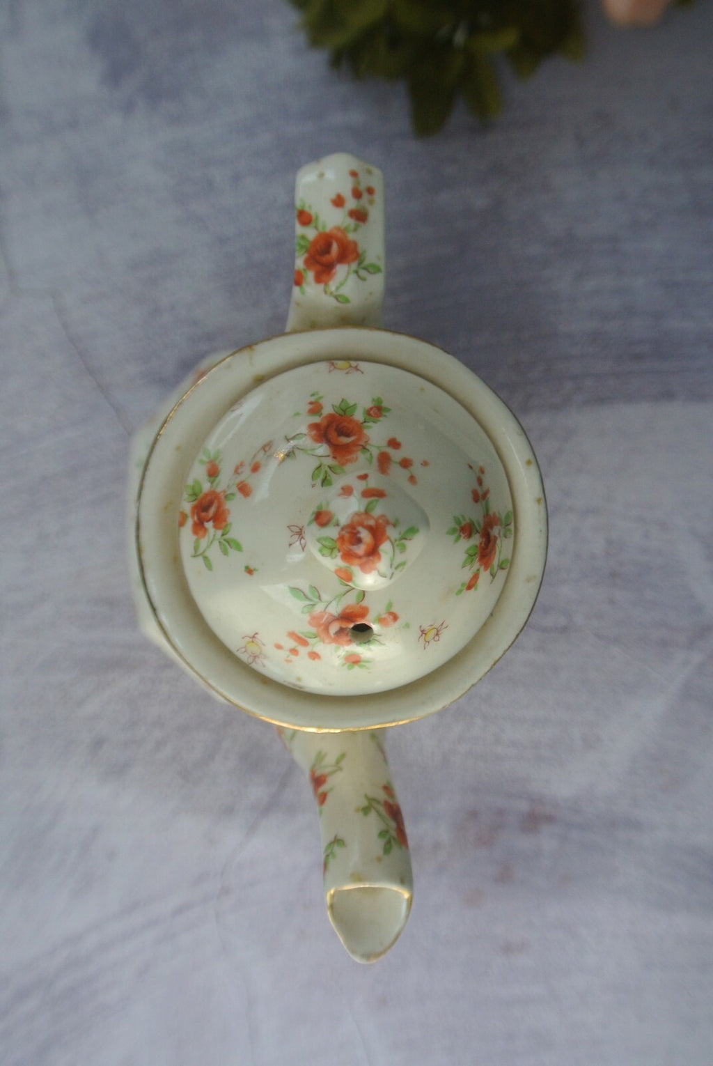 Vintage 3 Piece Floral Tea Set By MM by Moriyama Morimachi Japan