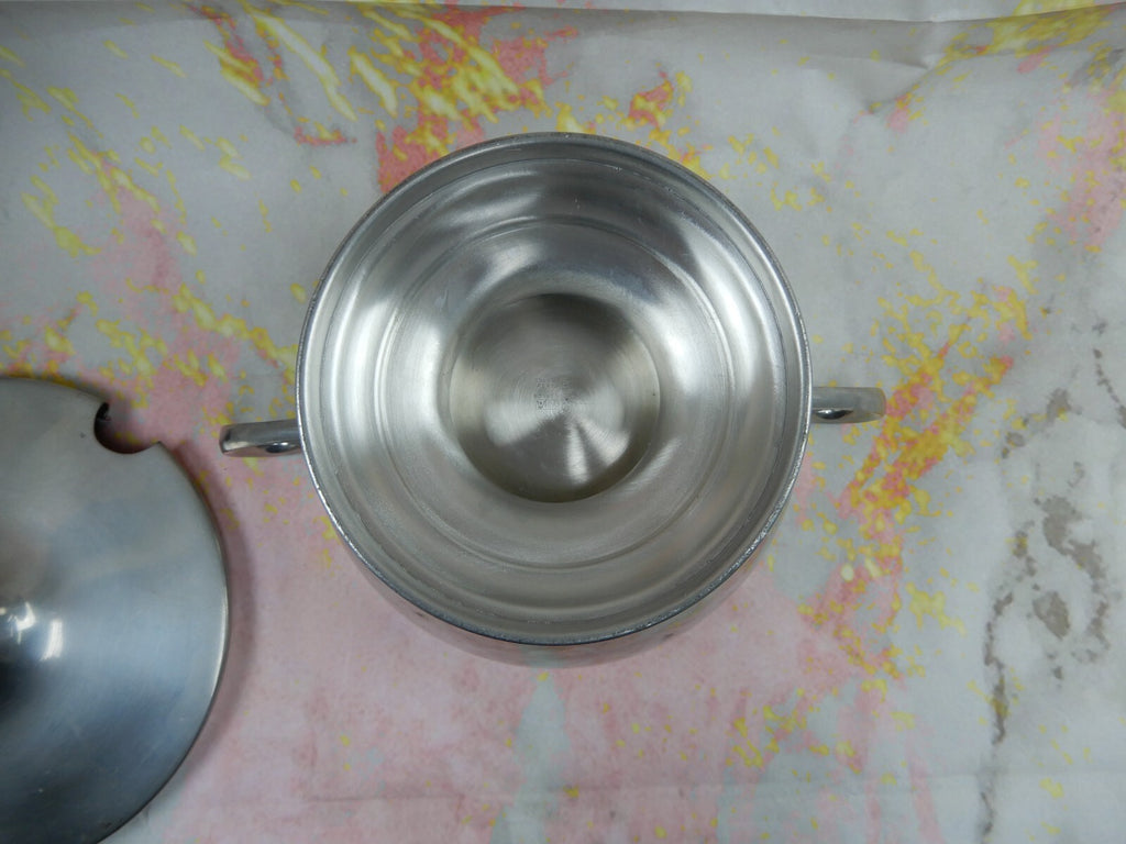 Vintage Boardman Colonial Pewter Tureen/Grog Bowl W/Lid No Ladle