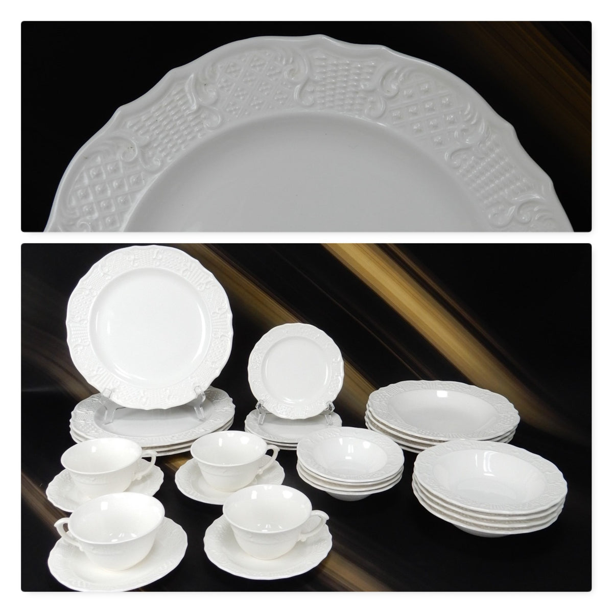 ~28 Pieces 7-Piece 4 Place Setting Canonsburg Pottery American Traditional