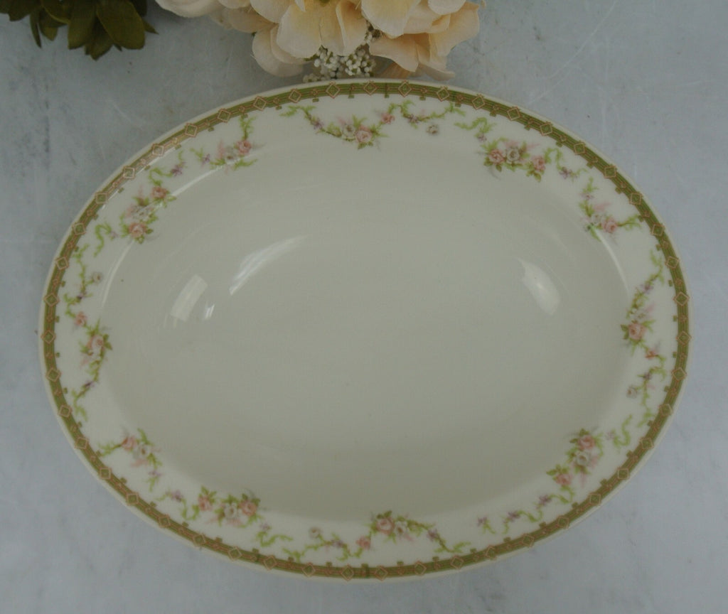 Vintage Theodore Haviland Limoges Oval Vegetable Bowl