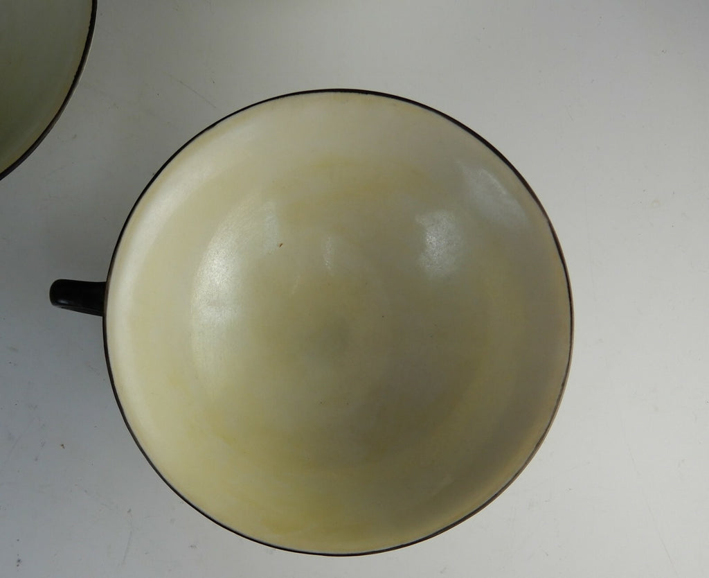 Set of 6 RS TILLOWITZ Silesia  Lusterware Yellow Cups with No Saucers