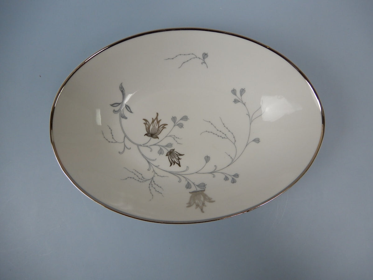 Vintage Eschenbach Bavaria Barronet China "Silver Arbor" Serving Bowl