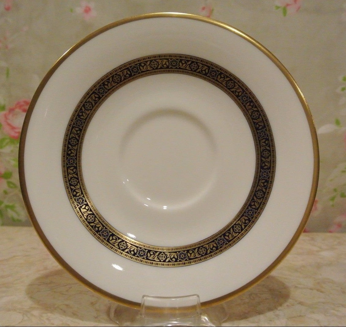 Royal Doulton Harlow Bone China 3 Piece Set. Dessert Plate Saucer and Tea Cup.