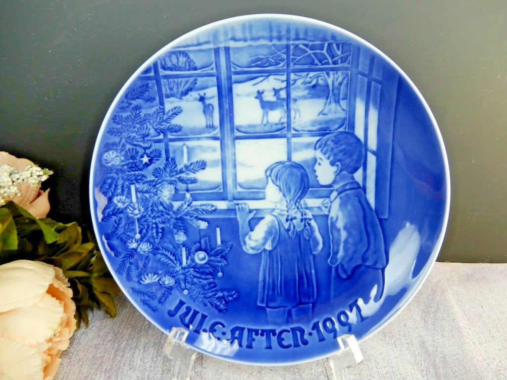 Set Of 4 Bing & Grondahl 1993-94 & 96-97 Annual Christmas Decorative Plates
