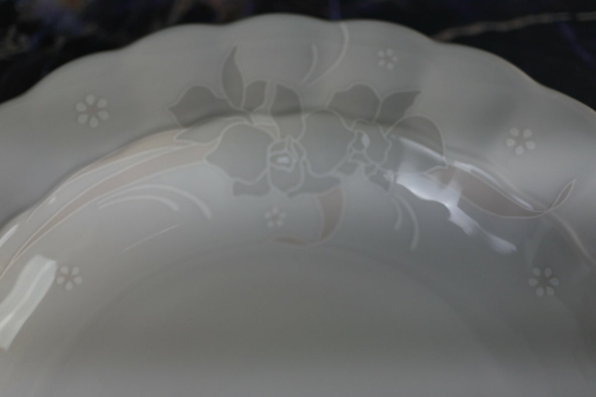 5 Piece Eschenbach Porzellan Toledo Orchid Decor 2665 Coupe Soup Bowls