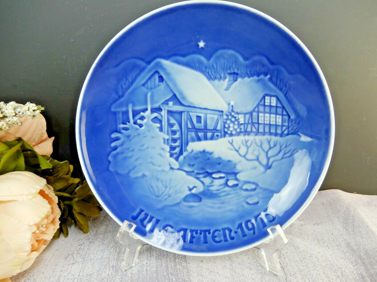 Set Of 5 Bing & Grondahl 1969, 1972-1975 Annual Christmas Decorative Plates