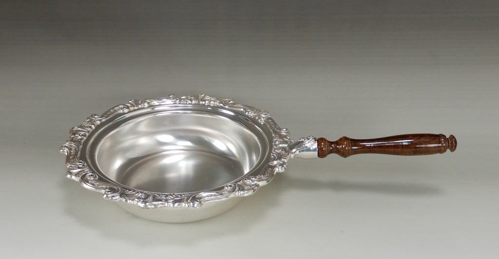 Vintage Silverplate Ornate Chafing Dish