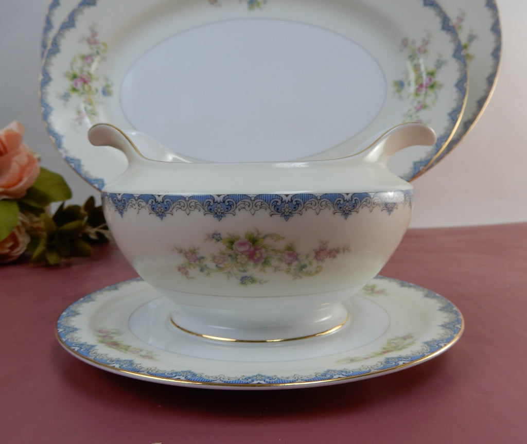 Set of Six Serving Pieces Meito China N.S.P.(Nagoya Seito Porcelain) Japan