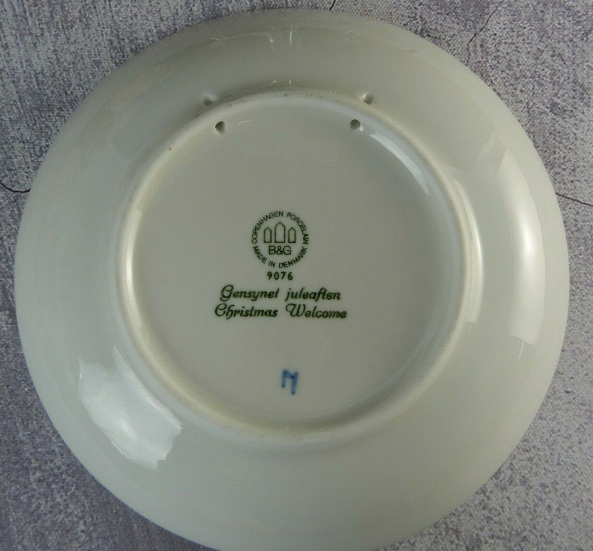 Set Of 5 Bing & Grondahl 1976-1979 & 1995 Annual Christmas Decorative Plates