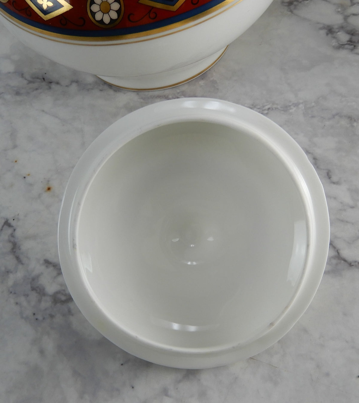 Royal Doulton Minton "Cordoba" Oval Serving Bowl and Creamer and Sugar Bowl