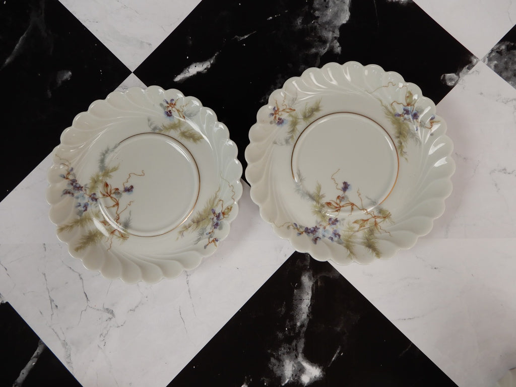 Vintage Haviland Limoges "Orsay" Made in France Set of Two Cups and Saucers