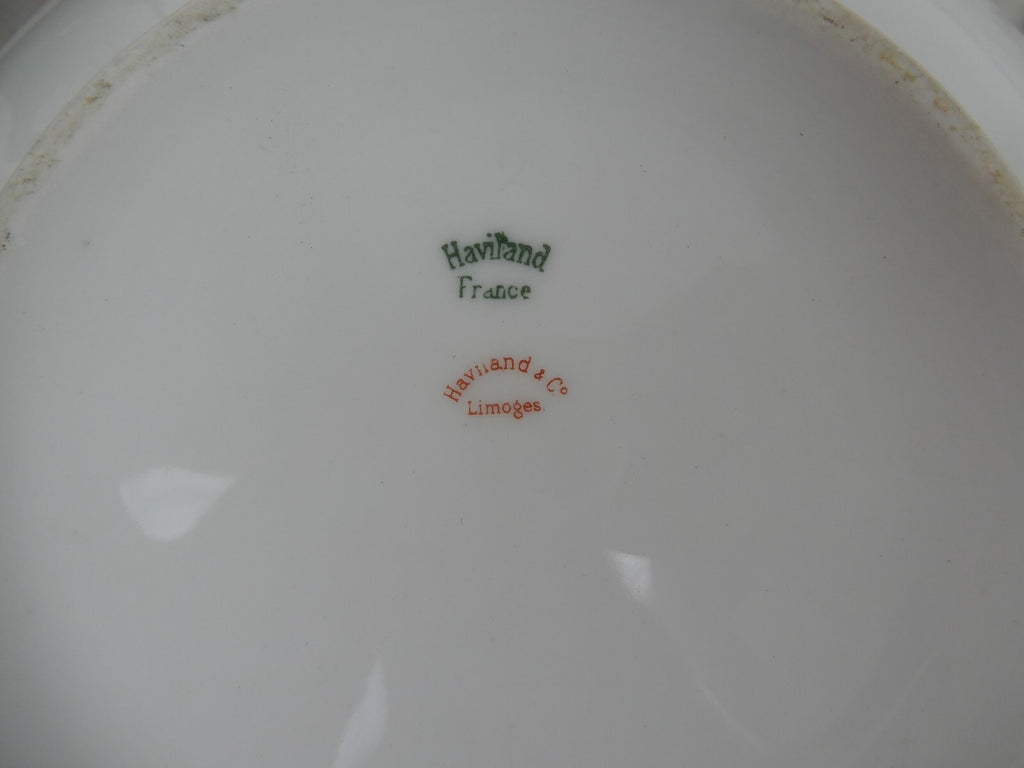 Vintage Haviland Limoges Schleiger 580 Pattern Lidded Vegetable Bowl