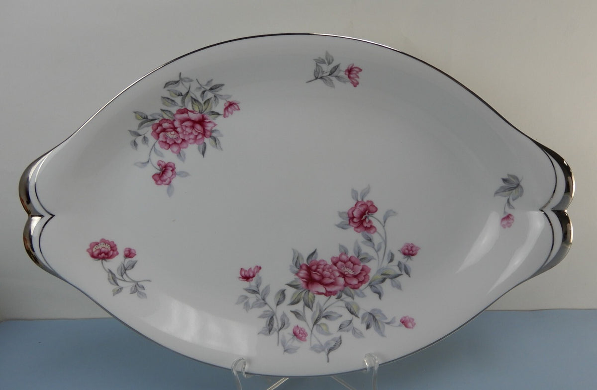 Vintage Meito Norleans China "Princess" 17-1/4" Platter and 13" Platter
