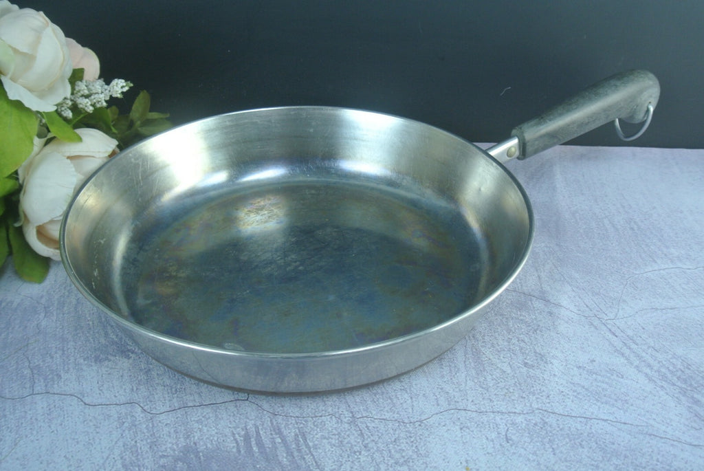 REVERE WARE 10 Inch Copper Clad Bottom Stainless Steel Frying Pan B