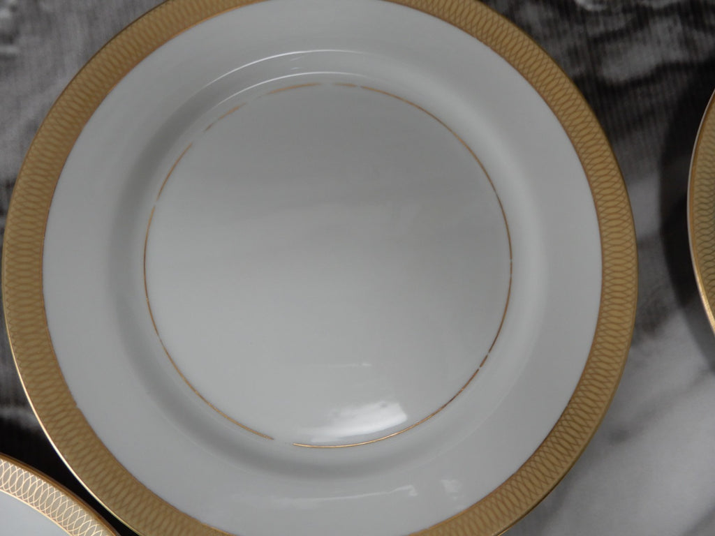28 Pc 7-Piece 4 Place Setting Mikasa Bristol Waldorf Shape Pattern Made in Japan