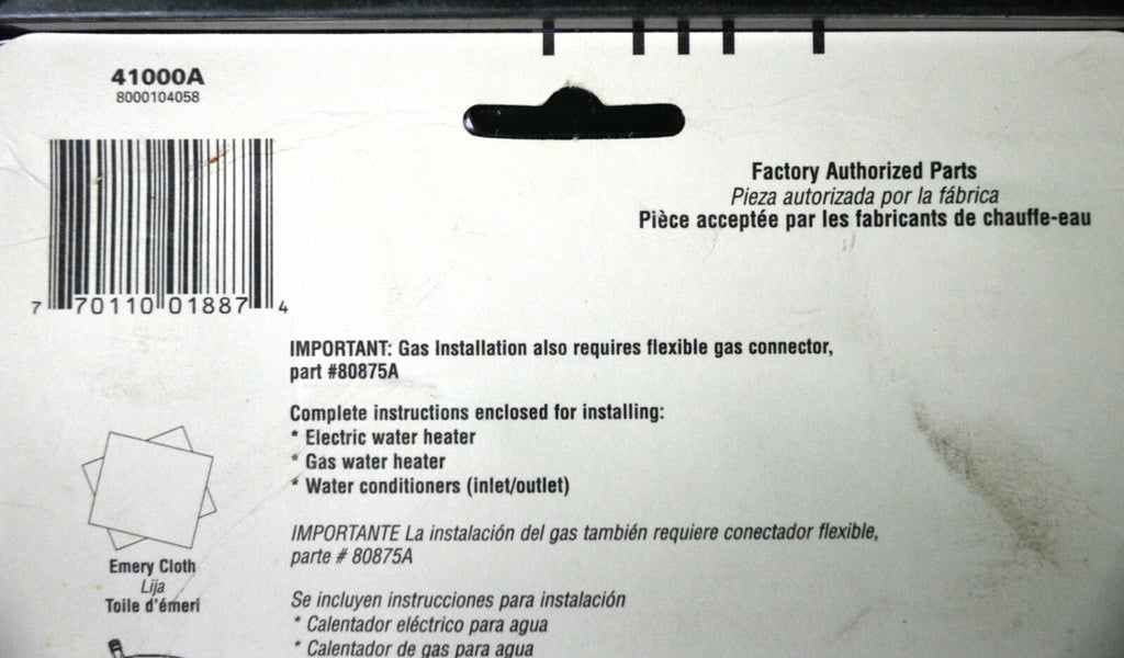 FITSALL 41000A Universal Installation Kit (For Water Heater)
