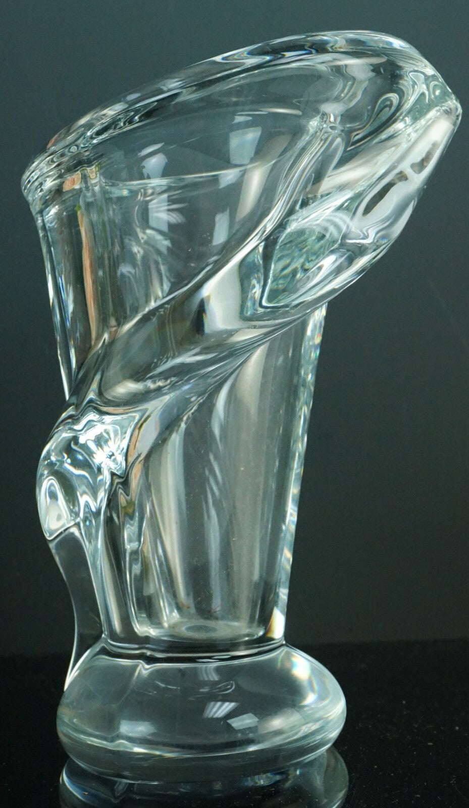 Mid-century Modern Vannes France Art Glass Vase